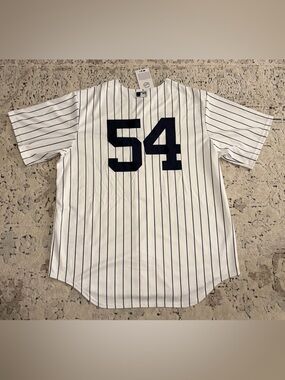Nike Authentic New York Yankees Max Fried #54 MLB Baseball Jersey Men’s Size: L